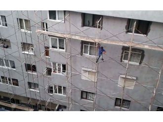 Akrobat değil işçi !