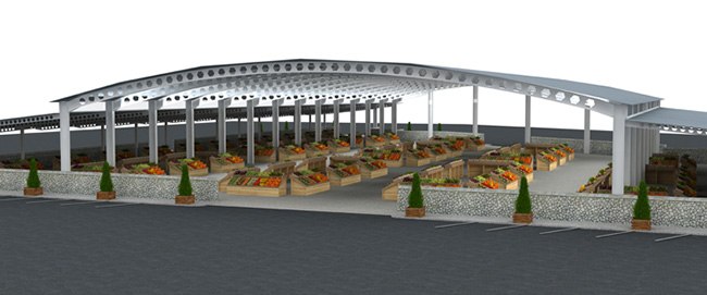 Türkoğlu İlçesinin Kılılı Mahallesi Kapalı Pazar Alanına Kavuşuyor