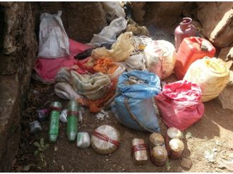 Çok sayıda mühimmat ele geçirildi