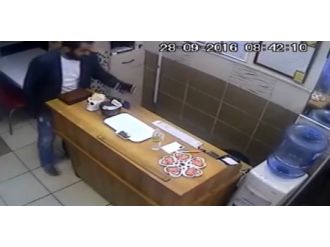 Hırsızın rahatlığı pes dedirtti