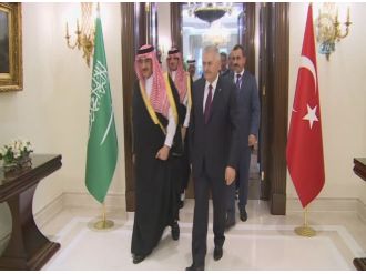 Başbakan Yıldırım, Suudi Prens ile görüştü