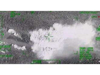 PKK’nın bombalı aracı ATAK tarafından böyle vuruldu