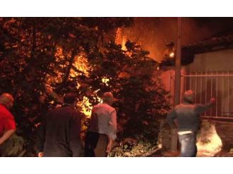 İstanbul’da gecekondu yangını paniğe neden oldu