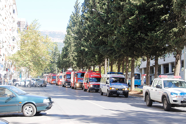Sirenler Bu Kez İtfaiye Haftası İçin Çaldı