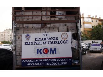 Diyarbakır’da kaçakçılara 1.5 milyonluk darbe