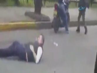 Motosikletli soyguncular iş adamını böyle öldürdü