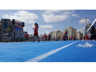 Çocuk Maratonu renkli görüntülere sahne oldu