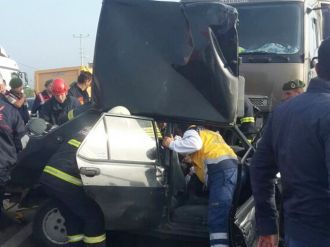 Başsavcının aracı kaza yaptı: Şoförü öldü