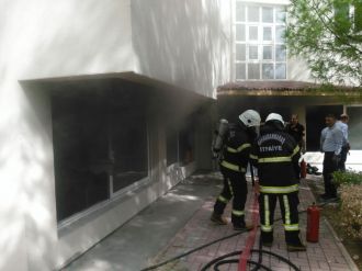 Kapatılan FETÖ yurdunda şüpheli yangın