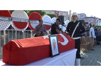 Giresunlu şehit polis memuru son yolculuğuna uğurlandı