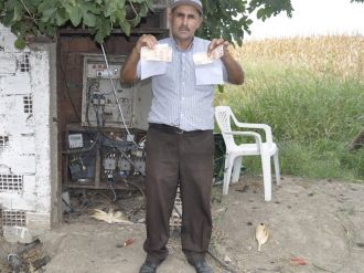 Not bırakan hırsız yine çaldı!