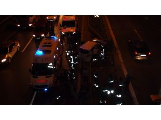 İstanbul’da trafiği felç eden kaza