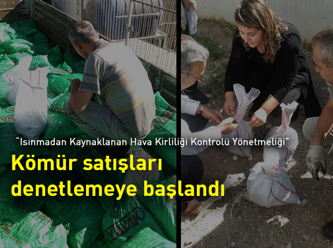 Kömür satışları denetlemeye başlandı
