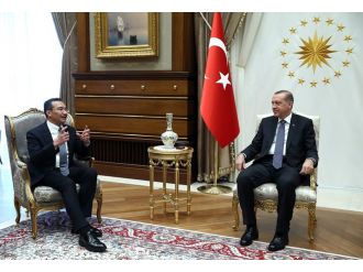 Erdoğan Malezya Savunma Bakanını kabul etti