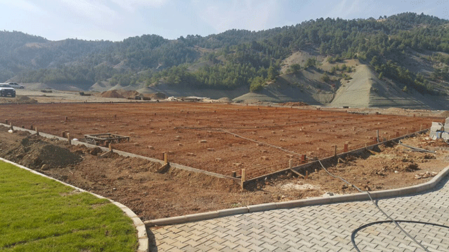 Büyükşehir’den Menzelet’e Spor Tesisi