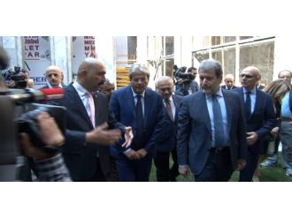 İtalya Dışişleri Bakanı Gentiloni TBMM’yi ziyaret etti