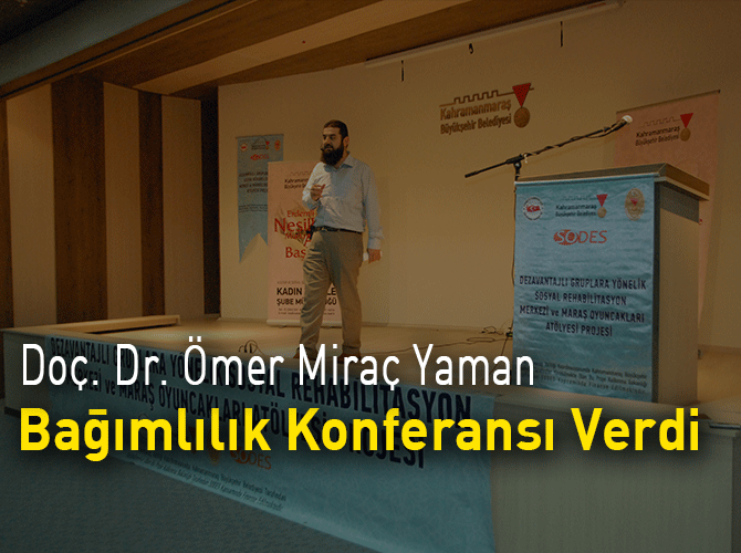 Doç. Dr. Ömer Miraç Yaman Bağımlılık Konferansı Verdi