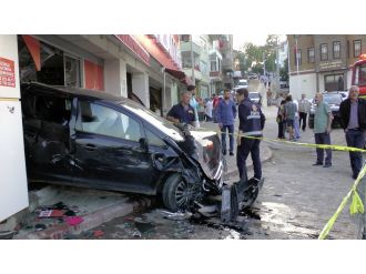 Kamyon dehşetinde facia teğet geçti