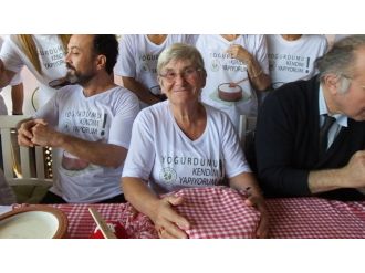 Karatay yoğurt mayaladı