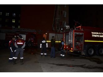 Hastanede yangın: Hastalar tahliye edildi