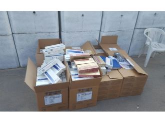 Aksaray’da 11 bin 100 paket kaçak sigara ele geçirildi