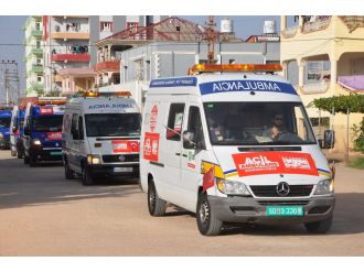Suriye’ye 24 ambulans