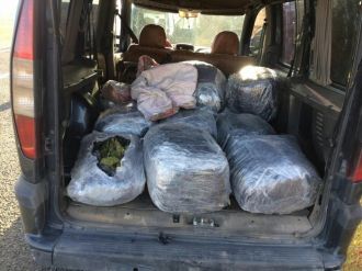 Şanlıurfa’da 106 kilo esrar ele geçirildi