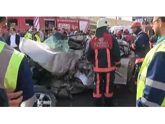 Otomobil metrobüs yoluna girdi: 1 ölü