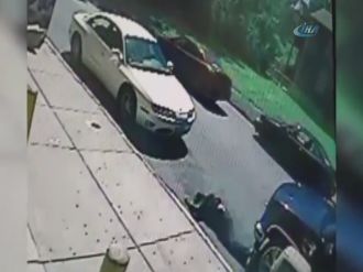 Yaşlı adam trafik canavarının hedefi oldu