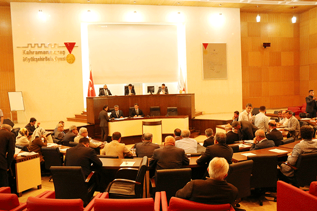 Büyükşehir belediye meclisi toplandı