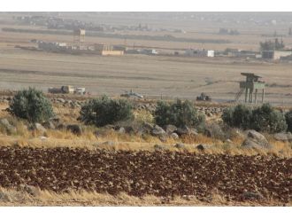 Sınırın Suriye tarafında büyük hareketlilik