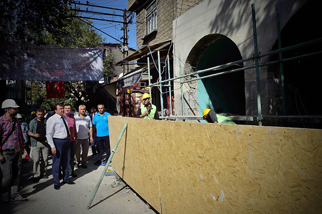 Demirciler çarşısı kimliğine kavuşuyor