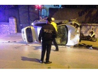 Kaldırımdaki yayaların arasına daldı:1  ölü, 5 yaralı