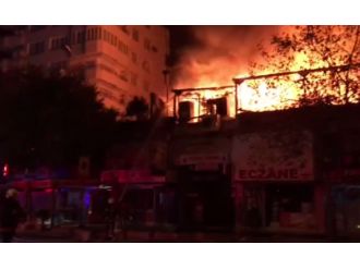 İstanbul’da korkutan yangın