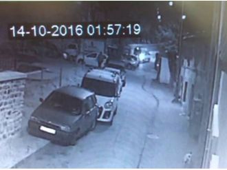 Bursa’da otomobil hırsızlığı kamerada