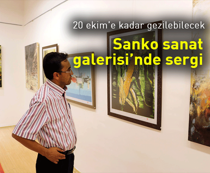 Sanko sanat galerisi’nde sergi