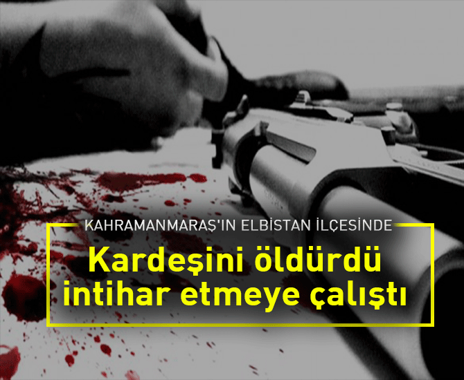 14 yaşındaki çocuk kardeşini öldürüp intihar girişiminde bulundu