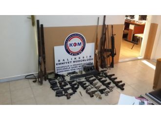 Kurusıkı silahları gerçeğe çeviren şahıs tutuklandı