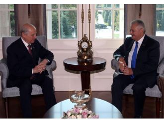 Başbakan Yıldırım Bahçeli görüşmesi