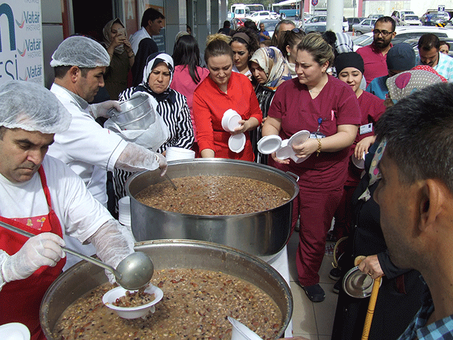 Özel Sular Vatan Hastanesi’nden Aşure Etkinliği