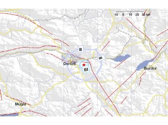 Denizli’de 3.5 büyüklüğünde deprem