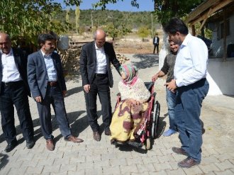 Başkan Okay’dan özel insanlara özel hizmet