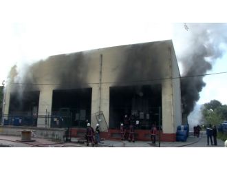 Bahçelievler ana trafo merkezinde yangın