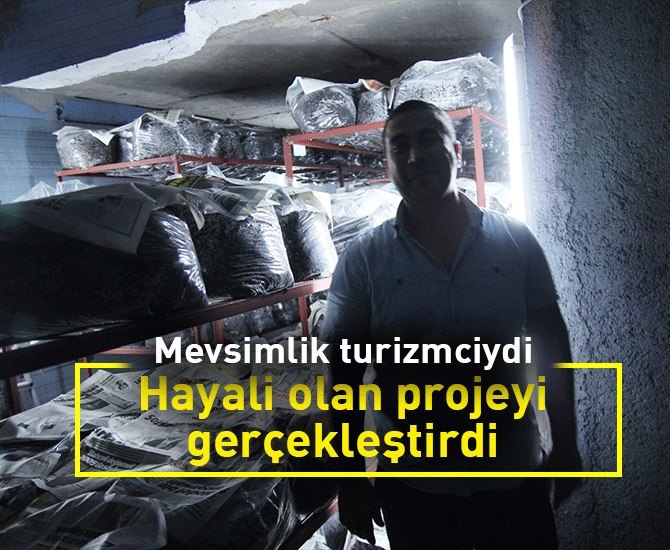 Hayali olan projeyi gerçekleştirdi