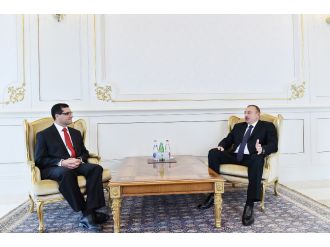 Aliyev, yeni Türk büyükelçinin güven mektubunu kabul etti