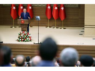 Cumhurbaşkanı Erdoğan kanaat önderleriyle GÖRÜŞTÜ