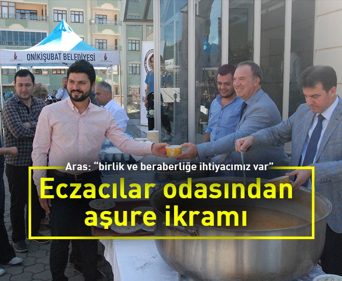 Eczacılar Odasından Aşure İkramı