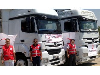 Kızılay TIR’ları Musul için yola çıktı