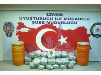 Tam 102 kilogram: İzmir’de ele geçirildi
