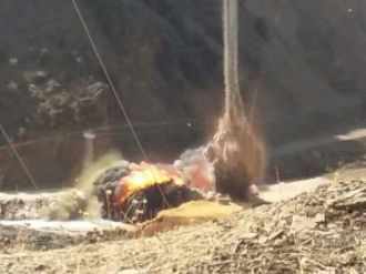 Kato Dağı’nda hain tuzak böyle imha edildi